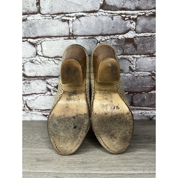 Rag & Bone Margot Tan Beige Suede Dual Zip Perforated Boots Booties Women 36.5EU - Picture 8 of 16